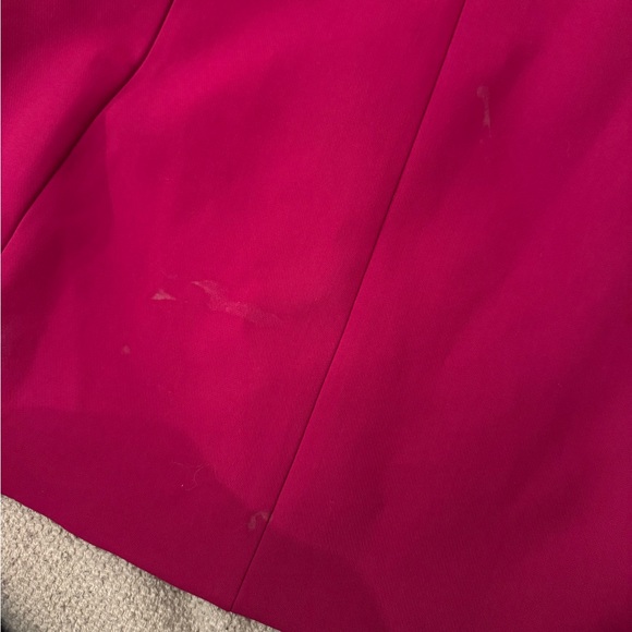 NWT ZARA Double Breasted Blazer Dress in Fuchsia - Picture 10 of 10